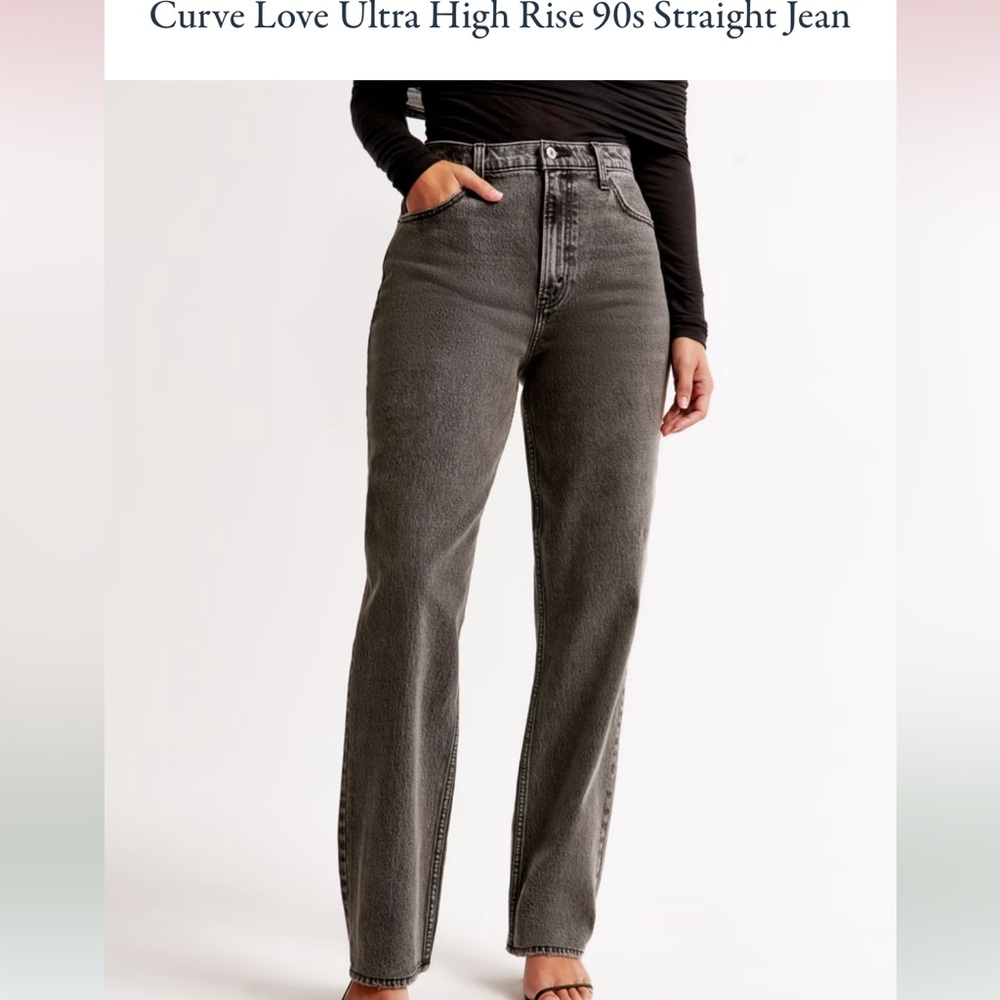 Women's Jeans Curve Love Ultra High Rise 90s Straight